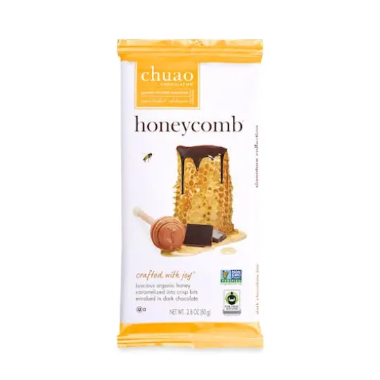 Chuao Chocolatier&reg; Honeycomb Dark Chocolate Bar {1}