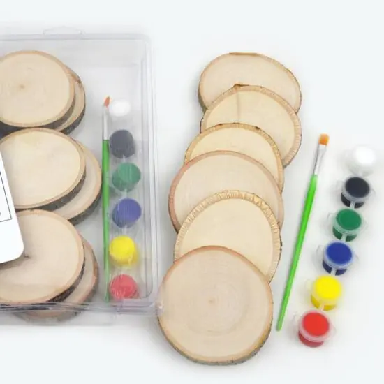 Wilson&reg; Enterprises Wood Paint Set Fall {2}