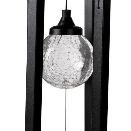 Glitzhome&reg; 32" Solar Powered Windchime with Crackle Bulbs, 2ct. {6}