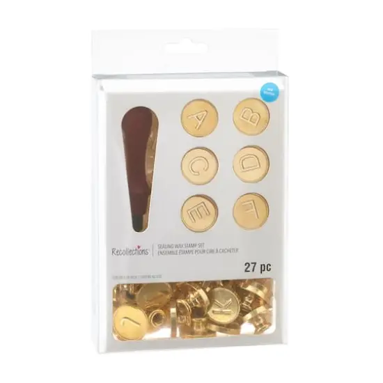 Monogram Sealing Wax Stamp Set by Recollections&trade; {5}