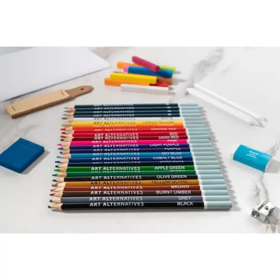 Art Alternatives 60-Piece Artist Drawing Art Set {6}