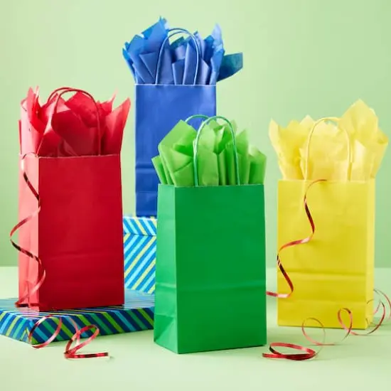 Small Primary Mix Gifting Bags, 13ct. by Celebrate It&trade; {3}