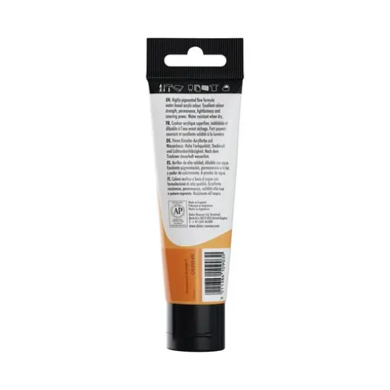 Daler-Rowney&reg; Original System 3 Acrylic Paint, 59mL 653 Fluorescent Orange {4}