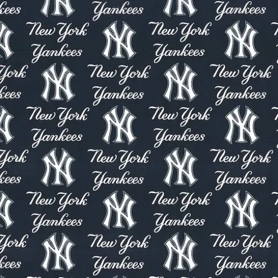 MLB New York Yankees Cotton Fabric {1}