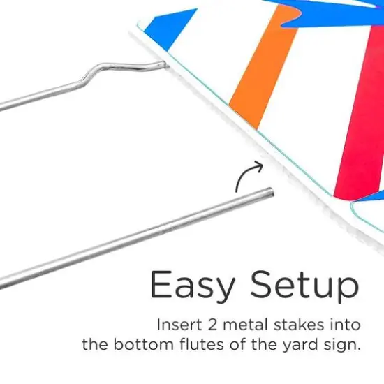 Kate Aspen&reg; Rainbow Birthday Yard Sign Set {6}