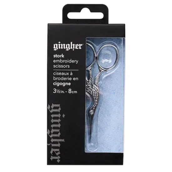 Gingher&reg; Stork Embroidery Scissors {4}