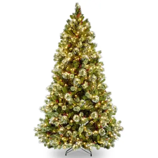 7.5ft. Pre-Lit Wintry Pine&reg; Artificial Christmas Tree, Clear Lights {1}
