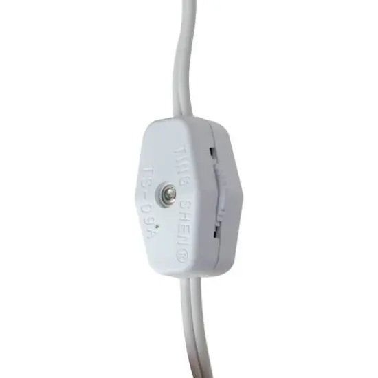 Christmas Village 6ft. White Replacement C7 Single Light Cord {4}
