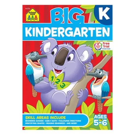 School Zone&reg; Kindergarten Big Workbook {1}