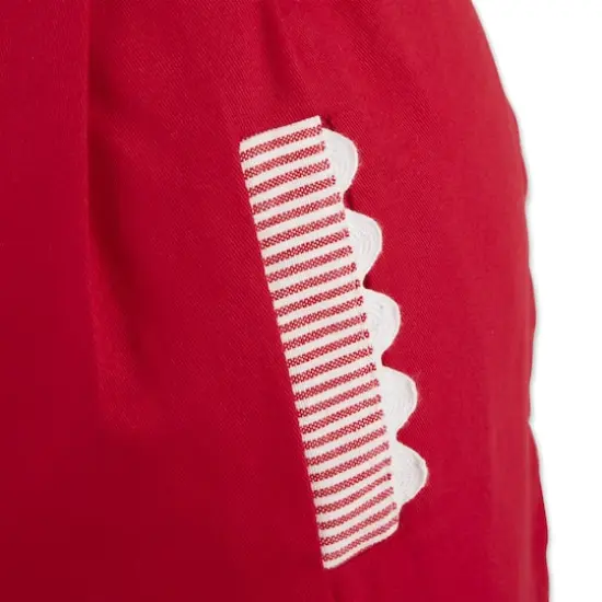 DII&reg; Mrs. Claus Skirt Apron {8}