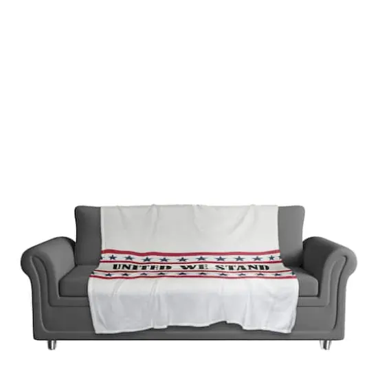 United We Stand Coral Fleece Blanket {4}