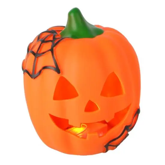 5.5" Jack-O'-Lantern Light-Up 3D Diamond Art Kit by Make Market&reg; {3}