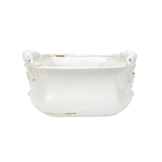 Hello Honey&reg; 16" White Terracotta Cache Pot {1}