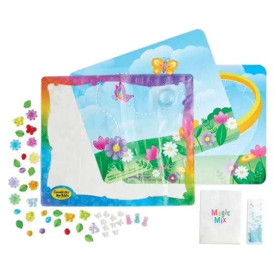 Creativity for Kids&reg; Butterfly Garden Sensory Squish Bag {3}
