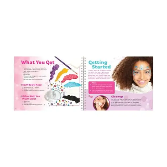 Klutz&reg; Glitter Face Painting Kit {6}