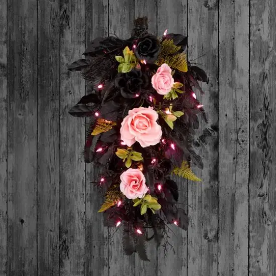 26" Cute & Creepy LED Halloween Swag {3}