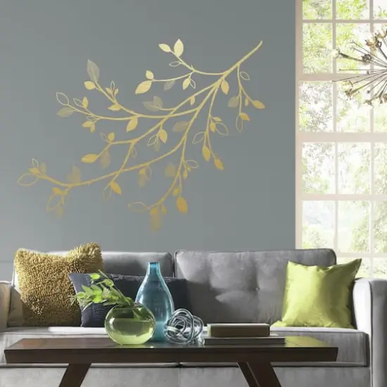 RoomMates Gold Branch Peel & Stick Giant Wall Decals {4}