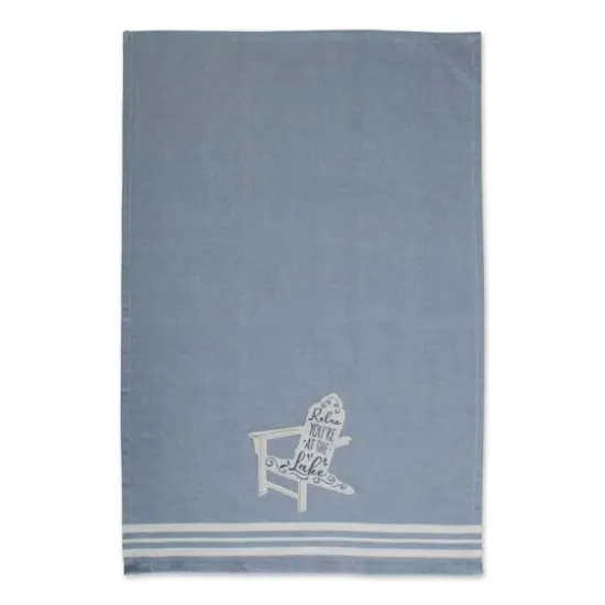 DII&reg; Lakeside Embellished Dishtowel Set {6}