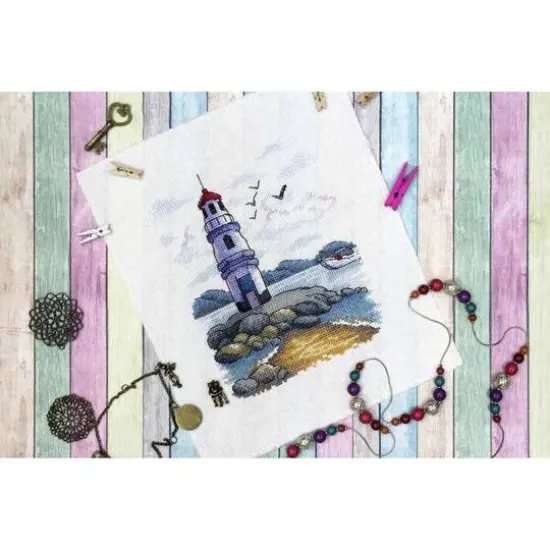 MP Studia Lighhouse Cross Stitch Kit {3}