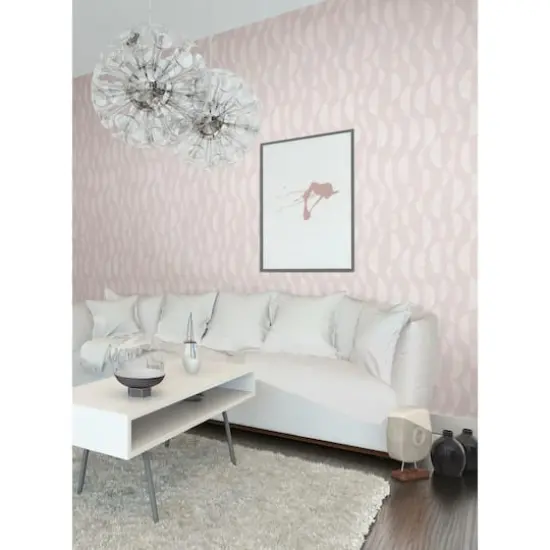 RoomMates Seychelles Wave Peel & Stick Wallpaper Pink {6}