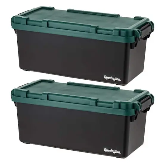 Iris&reg; Remington 60 Qt. Black, Heavy Duty Trailbox, 2 Ct {1}
