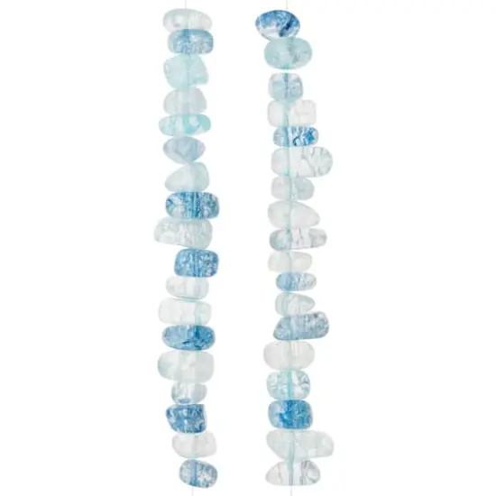Aqua Mix Quartz Chip Beads by Bead Landing&trade; {4}