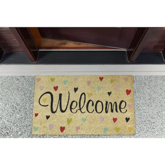 DII&reg; Welcome Hearts Doormat {4}