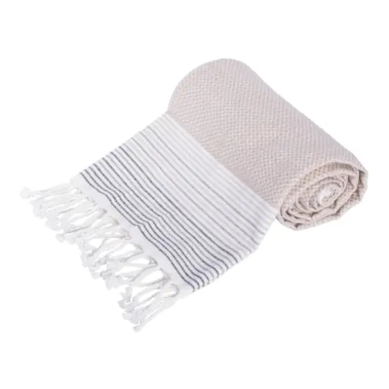 DII&reg; Taupe Fouta Towel {1}