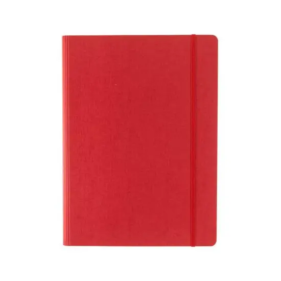 Fabriano® Ecoqua Plus Dotted A4 Hidden Spiral-Bound Notebook Red {1}