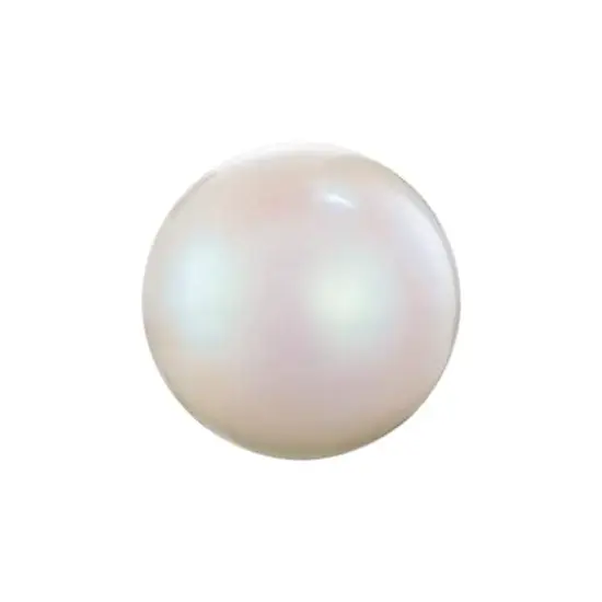 Preciosa Maxima 8mm Pearlescent Glass Nacre Pearls, 20ct. White {1}