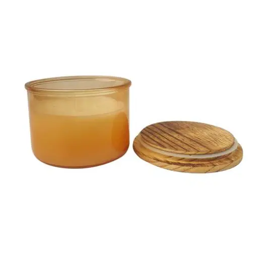 13.5oz. 3 Wick Scented Jar Candle by Ashland&reg; Pumpkin Souffle {4}