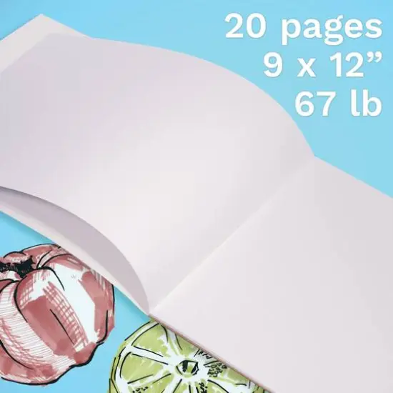 Canson&reg; Graduate Foldover Bristol Pad, 9" x 12" {5}