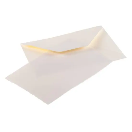 Fabriano 4.5" x 6.75" Medioevalis White Flat Cards & Envelopes, 20ct. {10}