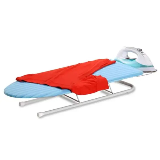 Honey Can Do Tabletop Ironing Board w/ Retractable Iron Rest {5}