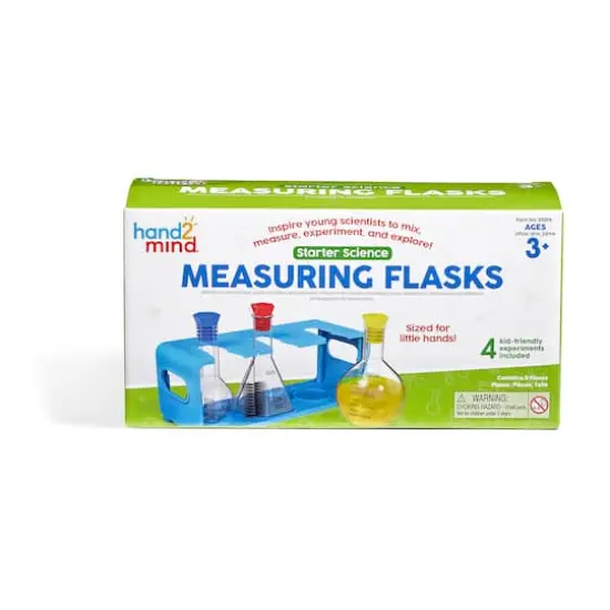 hand2mind&reg; Starter Science Flasks Learning Set {4}
