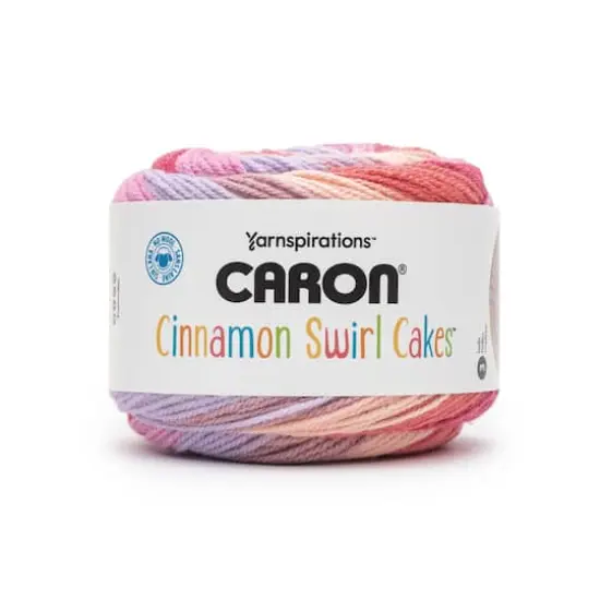 Caron&reg; Cinnamon Swirl Cakes&trade; Yarn Hibiscus {1}
