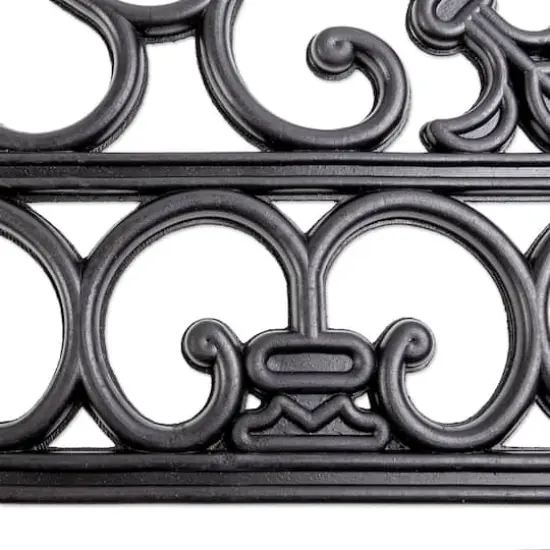 DII&reg; Natural Rubber Wrought Iron Doormat {4}