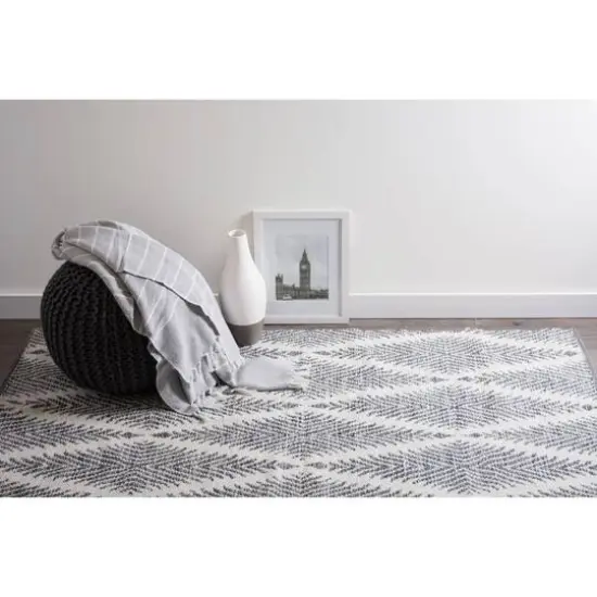 DII&reg; Gray Diamond Hand-Loomed Rug, 2ft. x 3ft. {6}