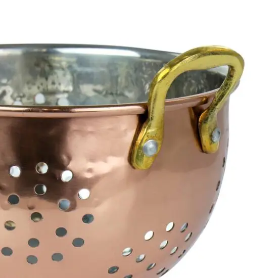 Gibson Home Rembrant 5.7" Copper Mini Colander {3}