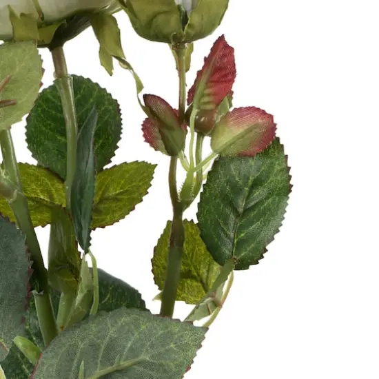 White Rose Stem, 3ct. {6}