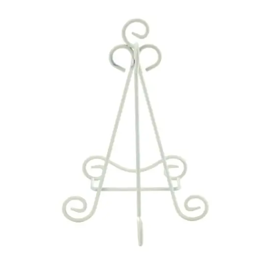 White 12" Distressed Easel Photo Stand by Studio D&eacute;cor {5}