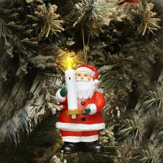 6" Santa Goodnight Lights Tree Light Controllers {5}
