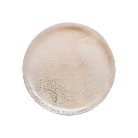 Hello Honey&reg; 11" Blush Pink Matte Marbled Food Pedestal {7}