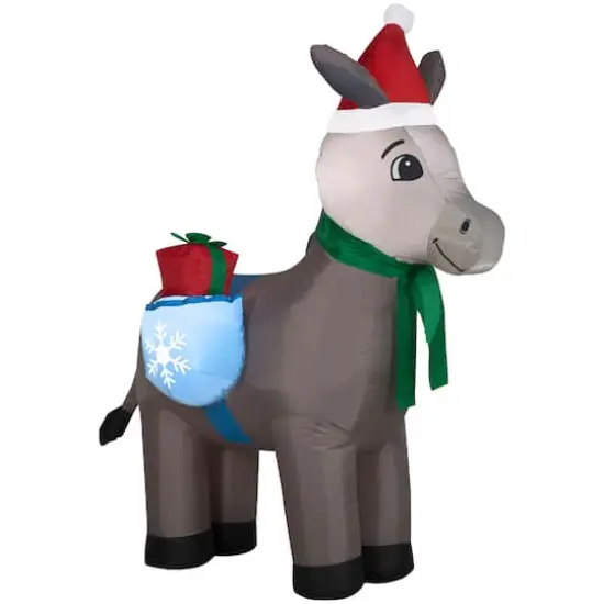 5ft. Airblown Inflatable Donkey {1}