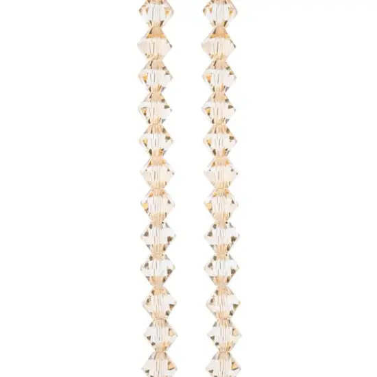 Preciosa Glass Crystal Bicone Beads, 6mm by Bead Landing&trade; Honey {1}