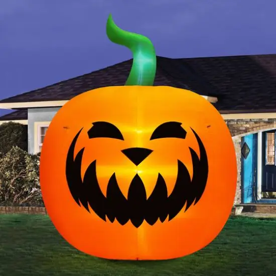 Occasions Airflowz 15ft. Inflatable Colossal Pumpkin {3}