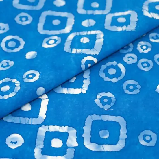 SINGER Handmade Blue Batik Cotton Print Jelly Roll {3}