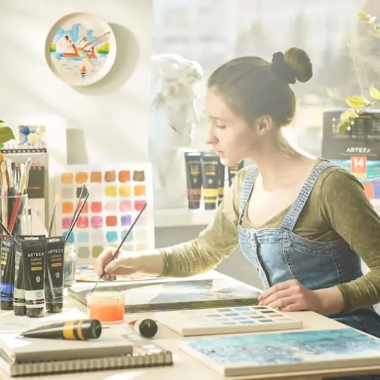 Arteza&reg; 14 Color Acrylic Paint Set {8}