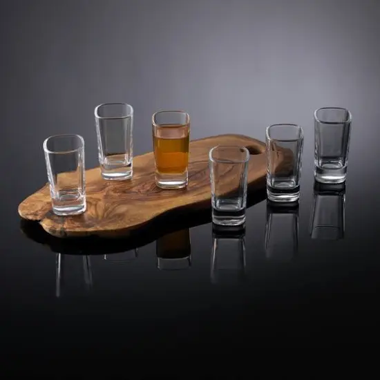 JoyJolt&reg; 1.7oz. Township Heavy Base Shot Glasses, 12ct. {5}