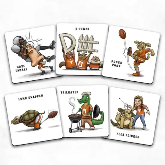 College Team Licensed Memory Match Game Texas Longhorns {5}